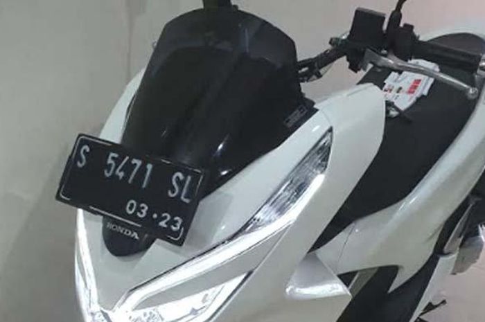 Honda PCX milik Langlang yang dicuri