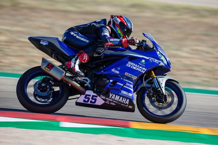 Galang Hendra bertarung di WSSP300 Aragon