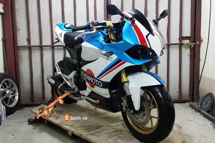 Modifikasi Honda MSX bergaya Ducati Panigale 1199