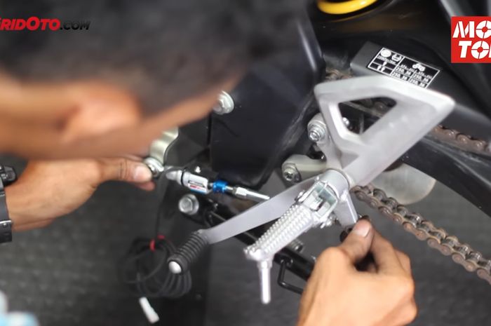 Video Pemasangan Quickshifter di motor sport 150cc
