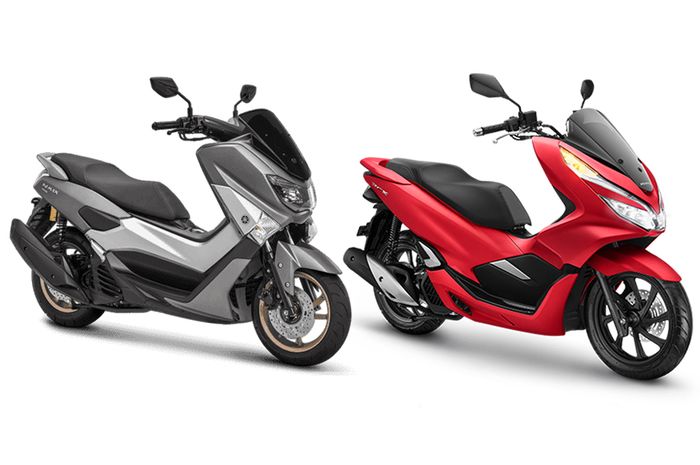 Yamaha NMAX dan Honda PCX