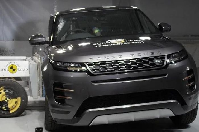 Crash test Land Rover Range Rover Evoque 2019 