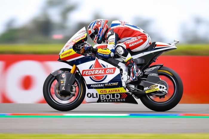 Sam Lowes banyak didukung brand asal Indonesia untuk kiprahnya di Moto2