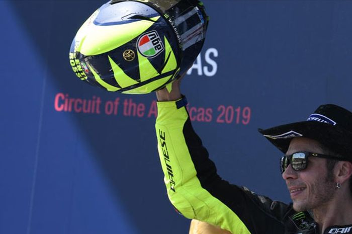 Valentino Rossi hanya runner up di seri Amrik