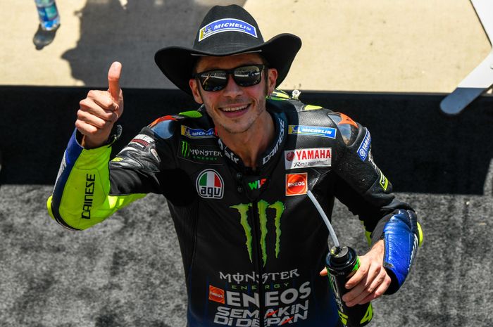 Valentino Rossi finish kedua dan berada di posisi klasemen sementara usai MotoGP Amerika 2019