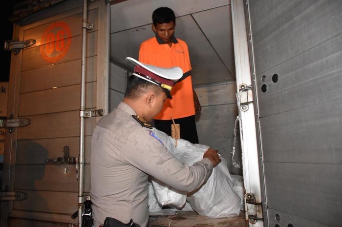 Cegah pelanggaran pemilu, Satlantas Polres Bogor Razia Mobil Box