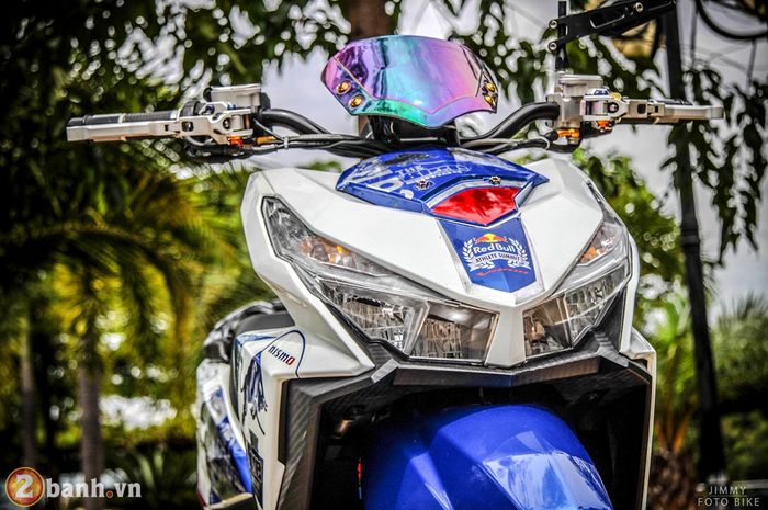 Honda Vario tanpa kepala malah kelihatan sangar