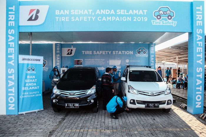 Bridgestone Indonesia kampanye keselamatan ban