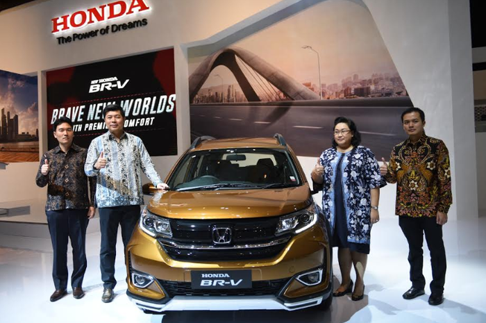 Peluncuran New Honda BR-V di IIMS 2019.