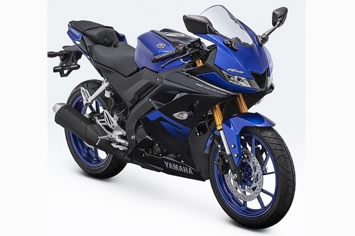Yamaha R15 warna Racing Blue