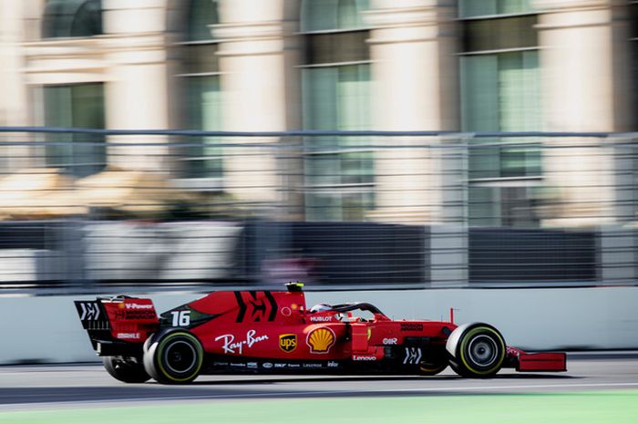 Di F1 Azerbaijan, Ferrari mengalami ketidakseimbangan performa untuk kedua pembalapnya