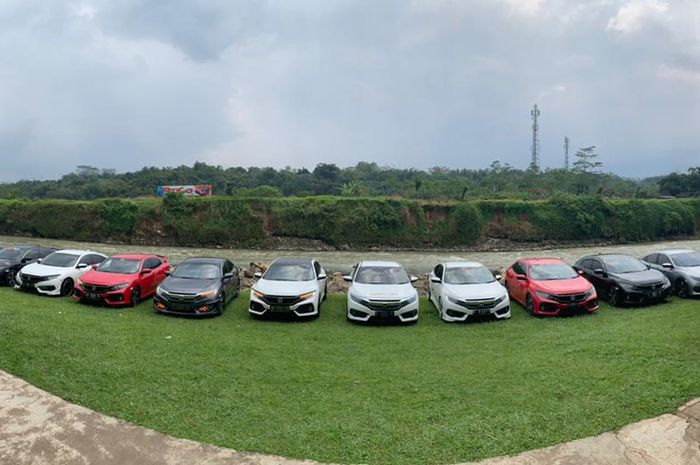 Komunitas Honda Civic Turbo Chapter Jateng-DIY kopdar di Magelang