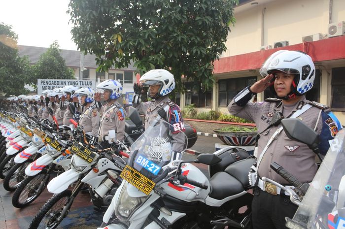 Polres Bogor Polda Jabar ksanakan kegiatan Apel Gelar Pasukan Operasi Keselamatan Lodaya 2019
