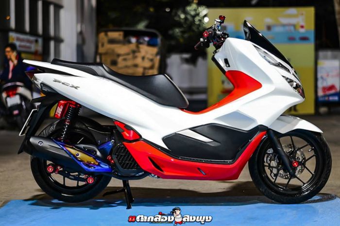 Dimodif Simpel Honda PCX  150 Tampil Lebih Fresh dan Anak 