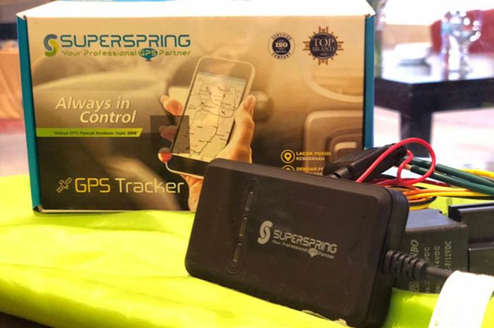 SuperSpring GPS Tracker VT20 harganya dibawah Rp 1 juta.