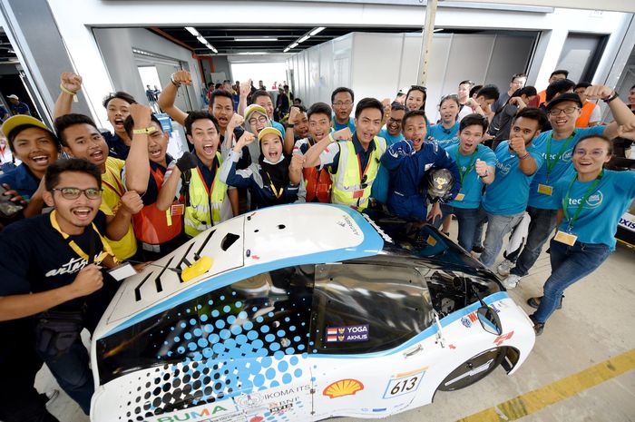 Mobil bertenaga hidrogen buatan mahasiswa ITS sukses sabet podium di Malaysia