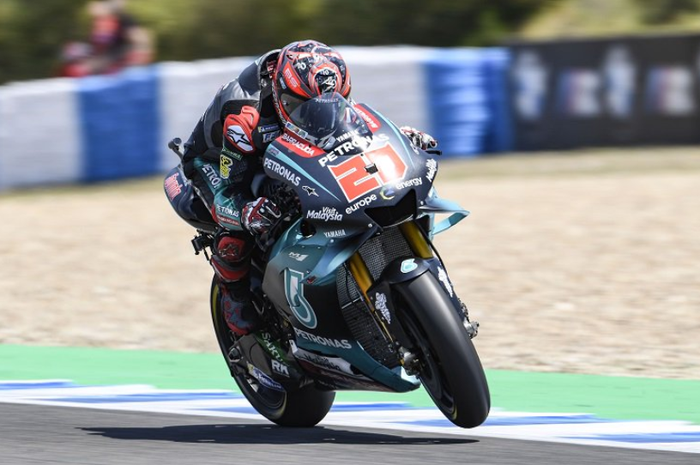 Fabio Quartararo catat rekor di tes tesmi MotoGP Spanyol