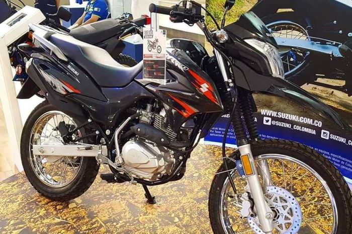 Akankah Suzuki DR150 versi Indonesia sama persis dengan versi Kolombia?