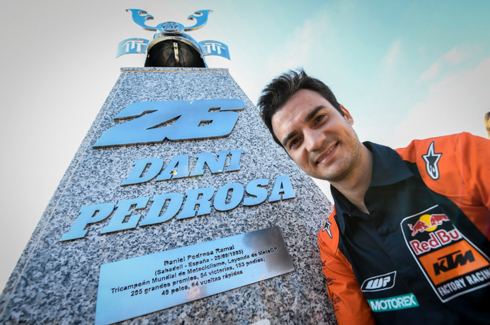 Nama Dani Pedrosa dijadikan nama tikungan ke-6 sirkuit Jerez