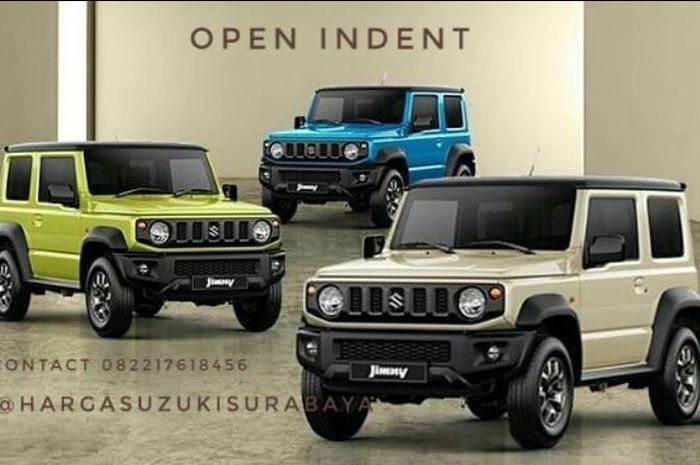 Open Indent New Suzuki Jimny