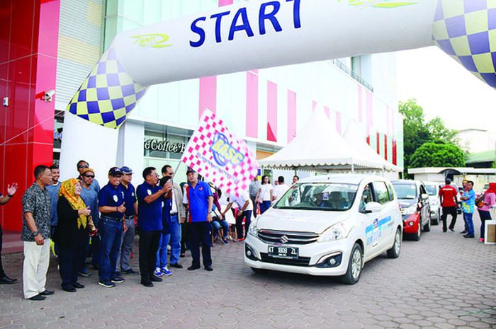 Foto ilustrasi gelaran acara Time Rally di Balikpapan