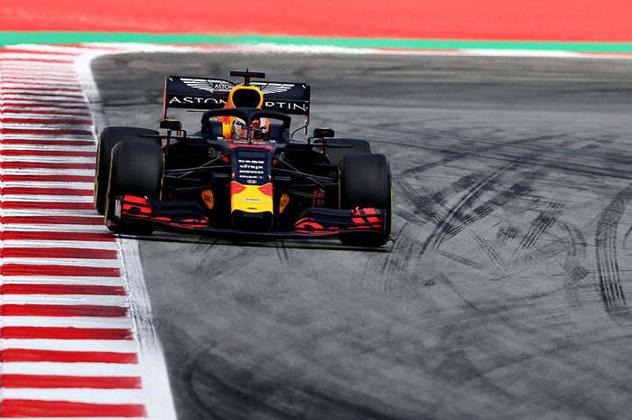 Max Verstappen di hari pertama F1 Spanyol