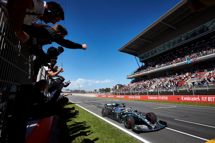 Lewis Hamilton menang F1 Spanyol 2019