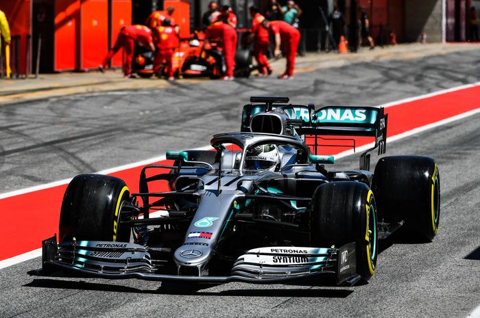 Valtteri Bottas, Mercedes AMG F1, Tes F1 Spanyol