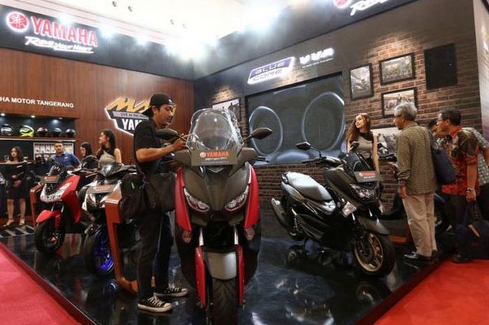 Ilustrasi Booth Yamaha