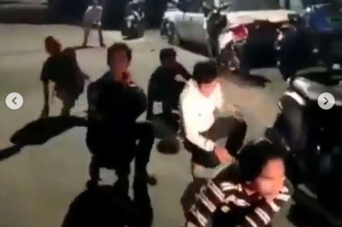 Remaja diduga geng motor diamankan tim Eagle One Polres Jakarta Selatan