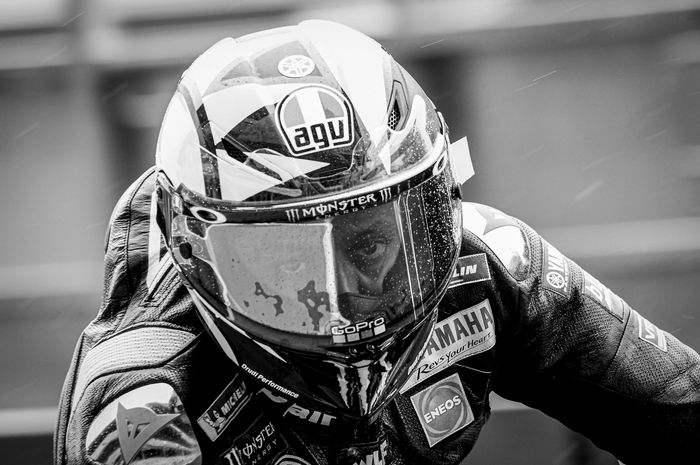 Valentino Rossi berharap trek tetap basah di race MotoGP Prancis 2019