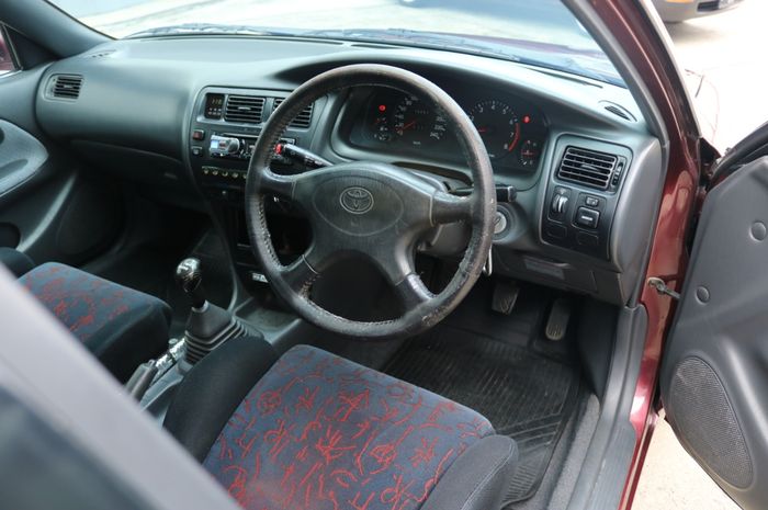 Ilustrasi interior mobil