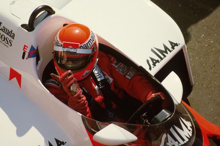 Niki Lauda saat membalap bersama tim McLaren F1, 1982-1985