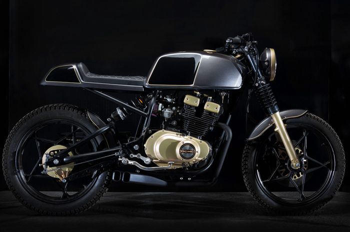 Modifikasi Suzuki GSX250 cafe racer