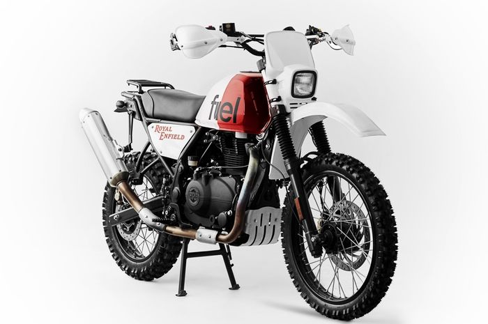 Modifikasi Royal Enfield Himalayan bergaya vintage enduro