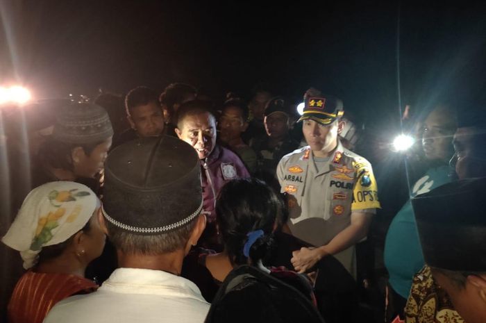 Kapolres Lumajang, AKBP Muhammad Arsal Sahban saat turun kelapangan 