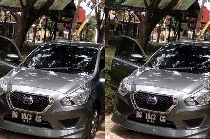 Seorang ibu naik motor kejar pencuri mobilnya karena anaknya ikut terbawa di dalam mobil