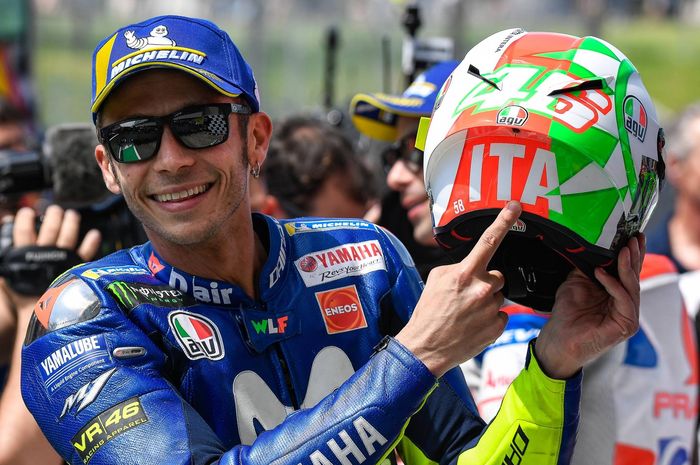 Valentino Rossi serasa mudik bila balapan di Mugello