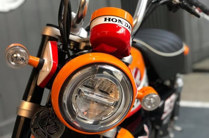 Honda Monkey 125 pakai livery Repsol Honda