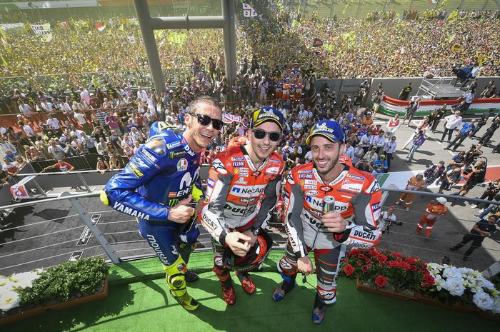 Valentino Rossi dan Jorge Lorenzo dua penguasa MotoGP Italia