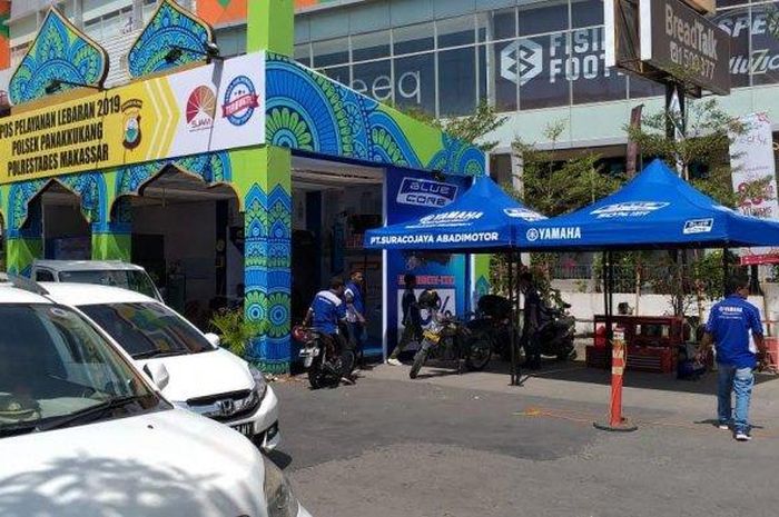 PT SuracoJaya AbadiMotor (SJAM) diler resmi sepeda motor Yamaha di Sulawesi Selatan dan Sulawesi Barat (Sulselbar), membuka posko Lebaran dan bengkel jaga di beberapa kabupaten/kota selama libur hari raya.