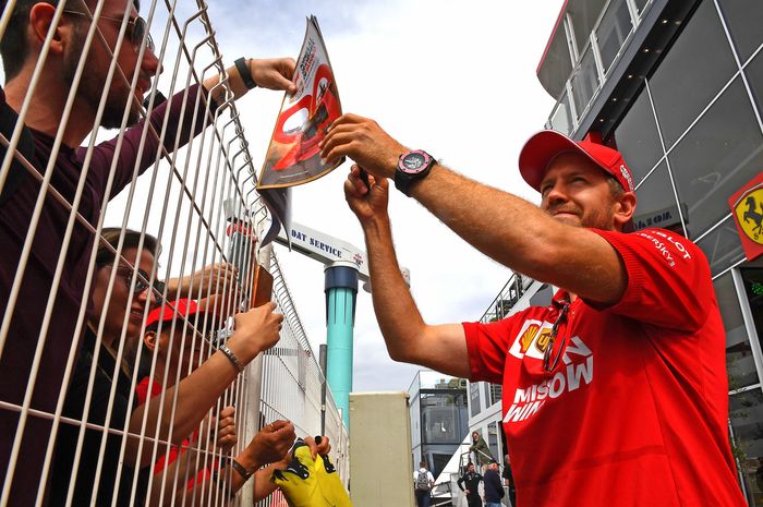 Sebastian Vettel, Scuderia Ferrari, F1 Monako