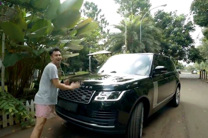 Mobil Range Rover milik Raffi Ahmad