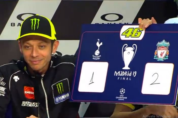 Valentino Rossi pilih Liverpool FC untuk menang di final Liga Champion (2/6) nanti