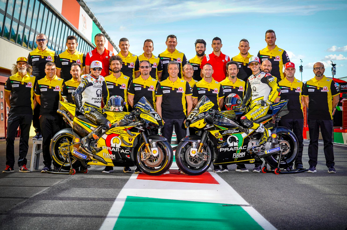 Tim Pramac tampil dengan livery spesial di MotoGP Italia