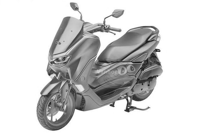 Paten desain yang diduga adalah Yamaha NMAX generasi baru