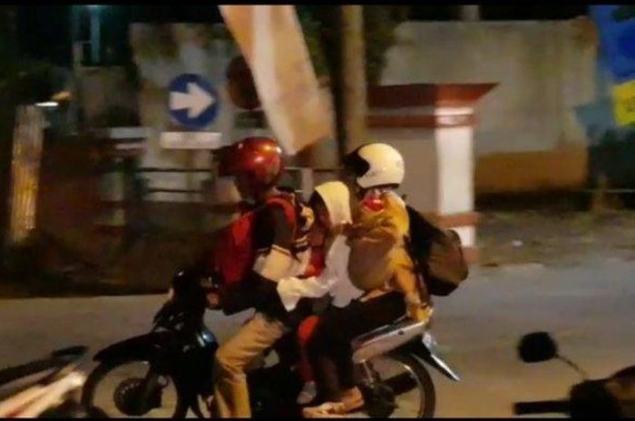 Mudik Pemalang - Surabaya menggunakan Suzuki Tornado.