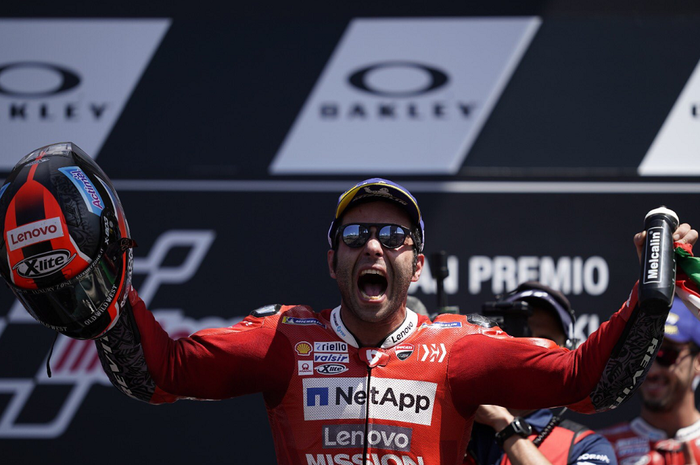 Danilo Petrucci menang di MotoGP Italia 2019