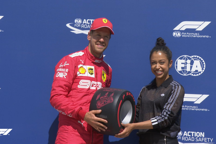 Sebastian Vettel raih pole position di F1 Kanada 2019