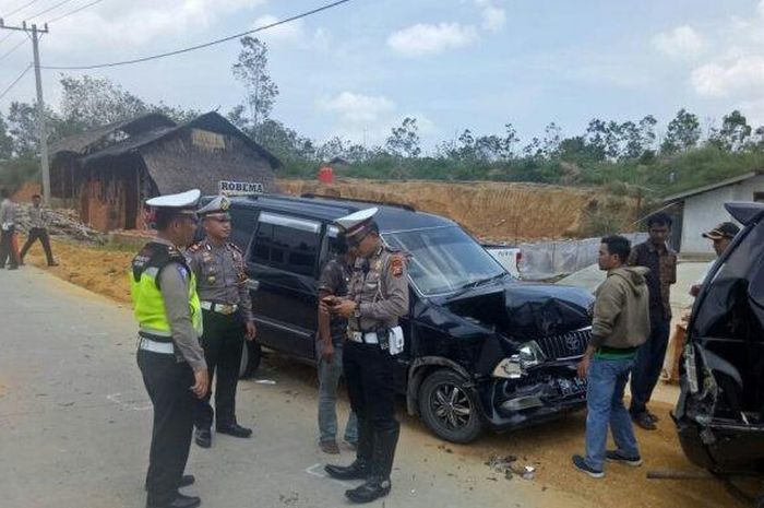 Foto ilustrasi kecelakaan lalu lintas